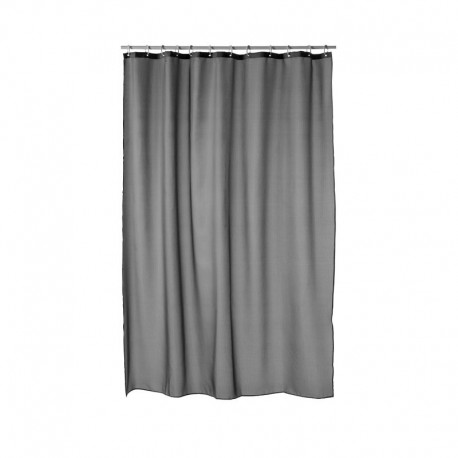 Vitt duschdraperier Match i textil 180×200 cm