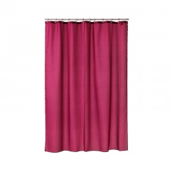 Cyklamen cerice duschdraperi Match i textil 180×200 cm