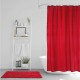 Rött duschdraperi Match i textil 180×200 cm