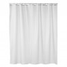 Vitt duschdraperier Match i textil 180×200 cm