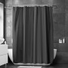 Vitt duschdraperier  Match i textil 180×200 cm