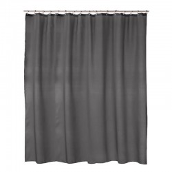 Vitt duschdraperier Match i textil 180×200 cm