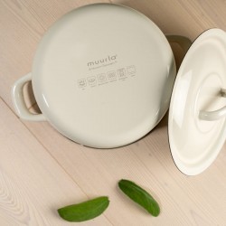 Mumin kastrull med lock Bon Appétit 2.5 liter i emalj från Muurla