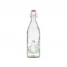 Mumin glasflaska Meadow 1 liter