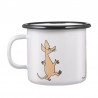 Mumin emaljmugg Sniff  2.5 dl
