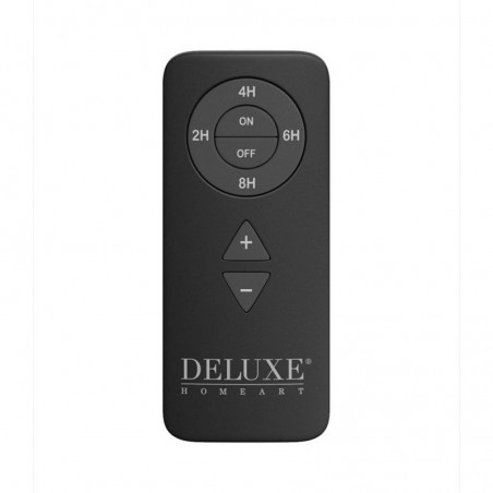 DeluxeHomeart Fjärrkontroll LED-ljus Svart