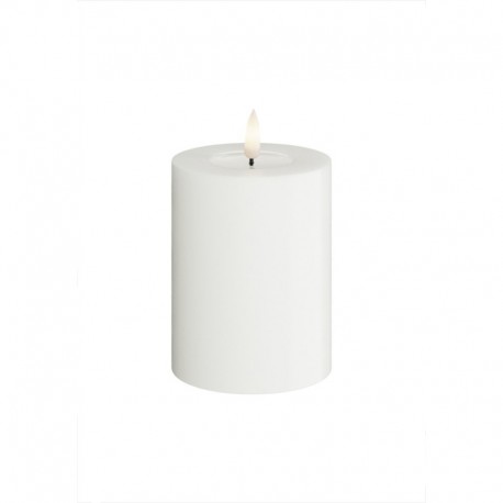 LED Blockljus Vit 7,5x10 cm