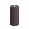 LED Blockljus Mocca 7,5x15 cm