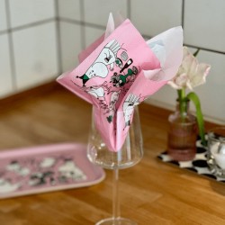 Mumin servetter Moomin 80 pink från Opto design