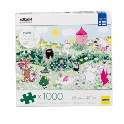 Mumin Pussel 1000 bitar Blomsterträdgård