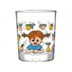 Pippi Långstrump glas frukter