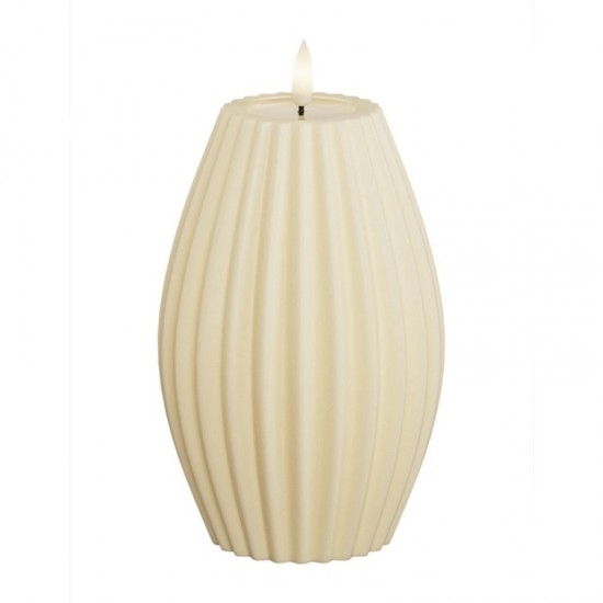 LED Ljus Stripe Cream 10x15 cm