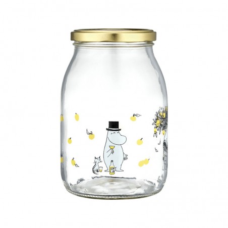 Mumin Glasburk Äpplen 1 liter