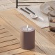LED Blockljus Utomhus Mocca 7,5x10 cm