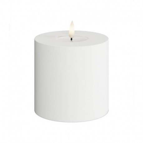 LED Blockljus Utomhus Vit 10x10 cm