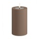 LED Blockljus Utomhus Mocca 7,5x15 cm