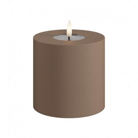 LED Blockljus Utomhus Mocca 10x10 cm