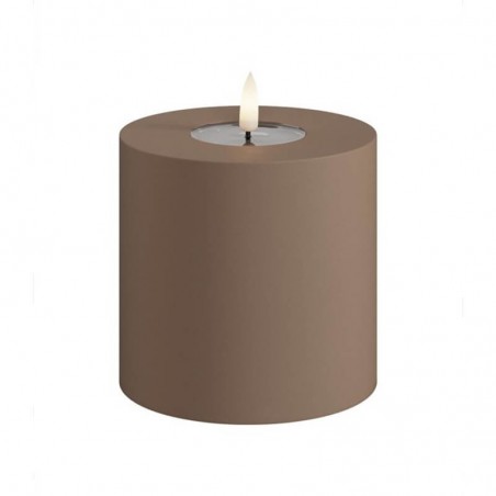 LED Blockljus Utomhus Mocca 10x10 cm