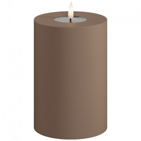 LED Blockljus Utomhus Mocca 10x15 cm