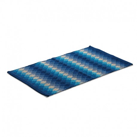 Bomullsmatta Matta Ethno, vävd Röd