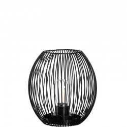 Lanterna Casolare svart med LED 18 cm
