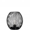 Lanterna Casolare svart med LED 18 cm