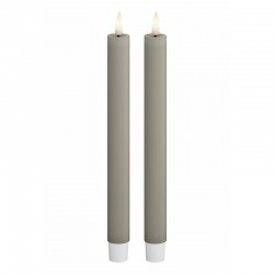 LED Kronljus 2,2 x 24 cm Sand 2-pack