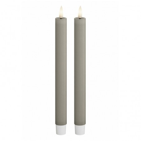 LED Kronljus 2,2x24 cm Sand 2-pack