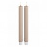 LED Kronljus 2,2x24 cm Rosa 2-pack