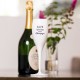 CHEERS No.1. Champagneglas med print Save Water Drink Champagne 6-pack