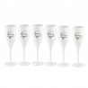 CHEERS No.1. Champagneglas med print Make Dreams Happen 6-pack