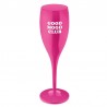 COLOR UP Champagneglas 10 cl Ceris me text Good mood club