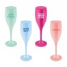 Koziol CHEERS No.1 COLOR UP Champagneglas 10 cl Multifärg 4-Pack