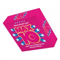 MAX 10 .Roligt gissa-närmast-spel för familj och vänner
