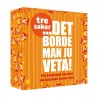 Det borde man ju veta! – Tre saker – Roligt frågespel för vuxna och familjer