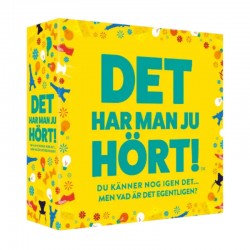 Det har man hört! – underhållande frågespel med ord och begrepp