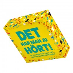 Det har man hört!  Frågespelet som testar din igenkänning