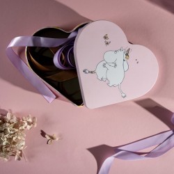 Mumin Hug – vacker förvaringsburk i plåt.