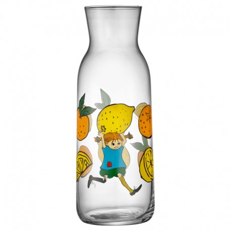 Pippi Karaff Lemonade 1,2 L – Glas med Pippi Långstrump | Muurla