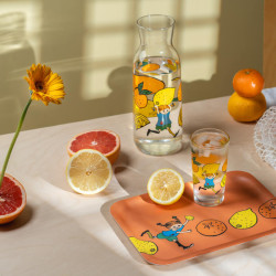 kopi af Pippi Karaff Lemonade 1,2 L – Glas med Pippi Långstrump | Muurla