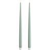 LED Kronljus Shiny Ljusgrön 38 cm, 2-pack