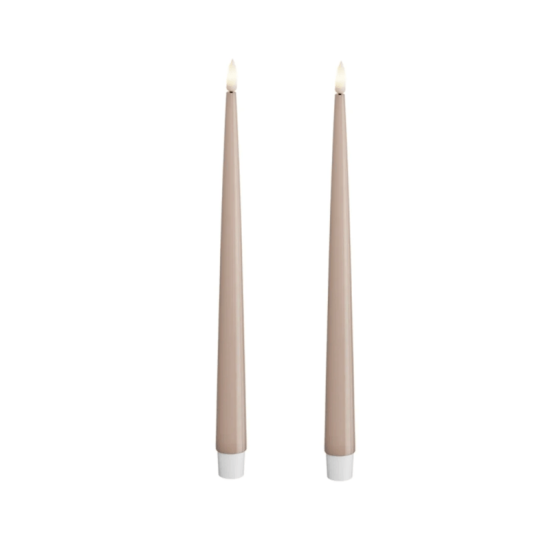LED Kronljus Shiny 2,2x28 cm Rosa 2-pack