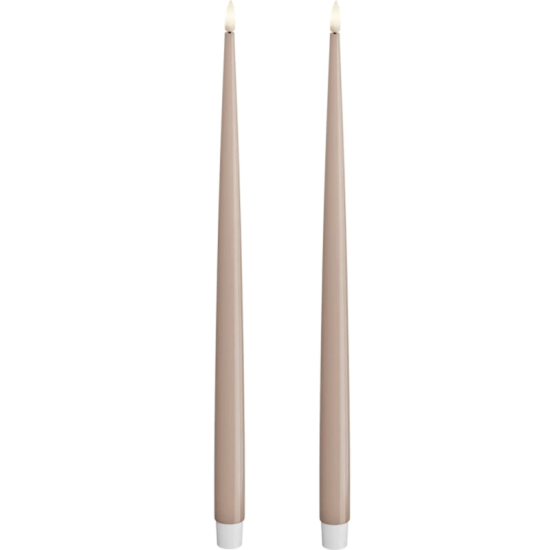 LED Kronljus Shiny 2,2x38 cm Rosa 2-pack