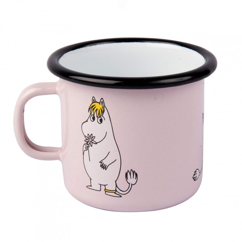 Mumin emaljmugg mumintrollet 2,5 dl