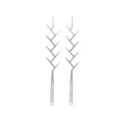 Grillspett "Träd" 2-pack