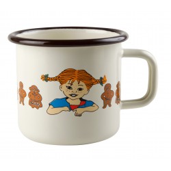 Emaljmugg Pippi Långstrump, pepparkaka