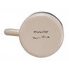 Emaljmugg, beige