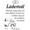 Lädertvål