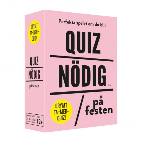  Quzznördig På festen