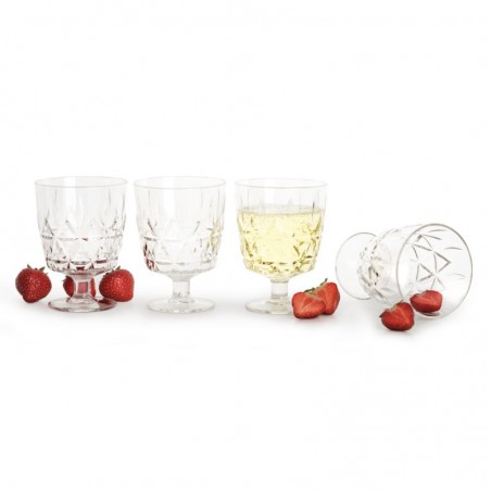 Picnic altanglas ¤-pack, transparent